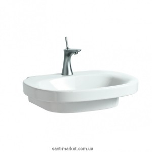 Раковина для ванної на п'єдестал Laufen колекція Mimo біла H8115530001041