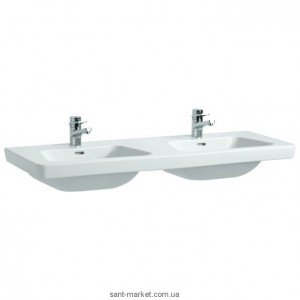 Раковина для ванной подвесная двойная Laufen коллекция Moderna белая H8145410001041