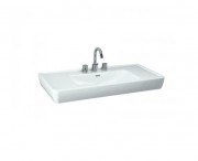 Раковина для ванної на тумбу умивальник-стільниця Laufen колекція Pro біла H8129580001041