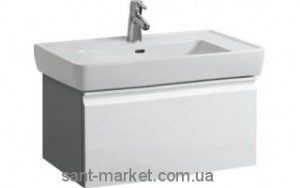 Тумба під раковину Laufen Pro підвісна 77х45х39 білий H4830610954631