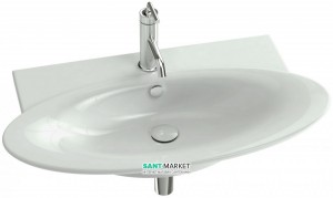 Раковина для ванної вбудована Jacob Delafon колекція Presquile біла E4437