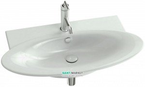 Раковина для ванної вбудована Jacob Delafon колекція Presquile біла E4437