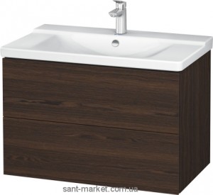 Тумба для раковины подвесная Duravit L-cube LC6247/69 орех + Раковина 2332850000