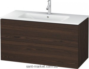 Тумба для раковины подвесная Duravit L-cube LC6242/69 орех + Раковина 2336100000