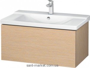 Тумба для раковини підвісна Duravit L-cube LC6147 / 12 дуб + Раковина 2332850000