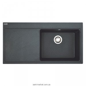 Мийка для кухні прямокутна Franke Mythos MTF 611 крило зліва врізна граніт графіт 114.0017.829
