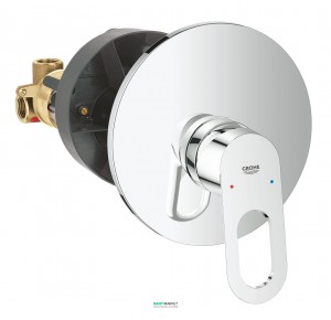 Змішувач для душу прихованого монтажу Grohe колекція Bau Loop хром 29080000
