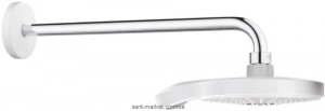 Верхний душ с тропическим душем Grohe коллекция Power&Soul Cosmopolitan хром/белый 26172LS0