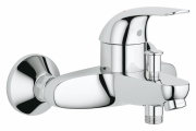 Смеситель однорычажный для ванны с коротким изливом Grohe коллекция Euroeco хром 32743000