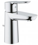 Змішувач для раковини одноважеля з донним клапаном Grohe колекція BauEdge хром 23328000