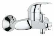 Змішувач одинважільний для ванни з коротким виливом Grohe колекція Euroeco хром 32743000