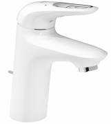 Змішувач для раковини одноважеля з донним клапаном Grohe колекція Eurostyle New білий 33558LS3