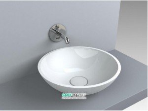 Раковина для ванной накладная Буль-Буль коллекция Palermo белая 4505101