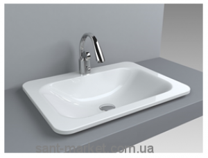 Раковина для ванной встраиваемая Буль-Буль коллекция California белая 4406101