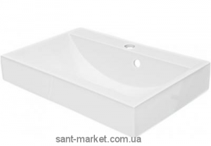 Раковина для ванной накладная Буль-Буль коллекция Um белая 1005101