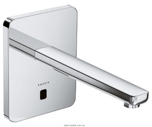 Смеситель для раковины электронный настенный сенсорный Kludi коллекция Zenta хром 3840205