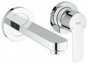 Змішувач для раковини одноважеля настінний Grohe колекція BauEdge хром 20474000