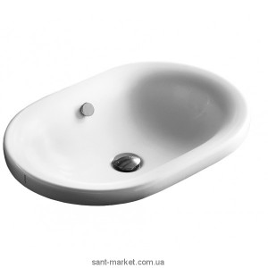 Раковина для ванной встраиваемая Hatria коллекция DayTime белая Y0YU01