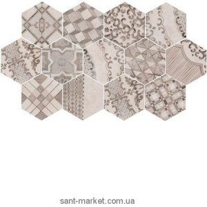 Плитка напольная Marazzi Clays MM7Z Cementine Freddo 21х18.2