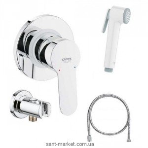 Душевой гарнитур (душ+смеситель) Grohe коллекция BauEdge 28343006