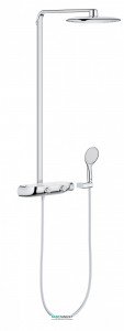 Душова система з термостатом Grohe Rainshower SmartControl Mono з верхнім і ручним душем 26361000