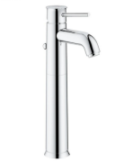 Змішувач для раковини одноважеля з донним клапаном високий Grohe BauClassic хром 32868000