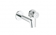 Смеситель для раковины однорычажный настенный Grohe коллекция BauClassic хром 20292000