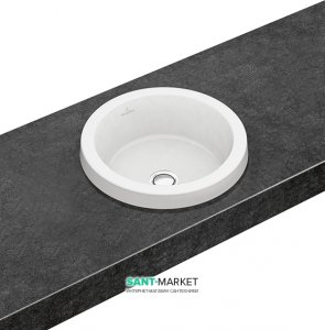 Раковина для ванной встраиваемая Villeroy&Boch Architectura белая 41654001