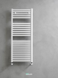 Водяной полотенцесушитель Caleido Oval 50х123.3 черный 501233 RAL9005