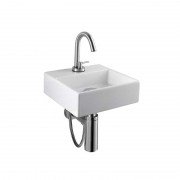 Раковина для ванної накладна AeT колекція Acquafredda біла L318T0R1V1