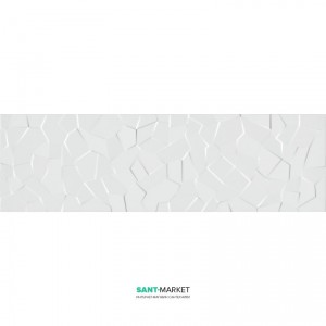 Плитка настінна Kale Wabi Shiro Crystal White Polished RP-6958R 34x111