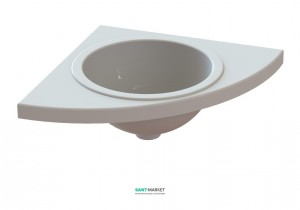 Раковина для ванной подвесная Snail коллекция Аврора белая 110А100