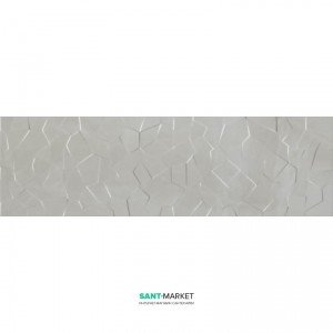 Плитка настінна Kale Wabi Maburu Crystal Grey RP-6948R 34x111