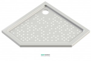 Душовий піддон Snail Белла 80 білий 146А100