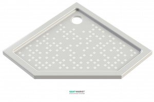 Душовий піддон Snail Белла 80 білий 146А100