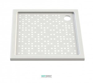 Душовий піддон Snail Лаура 80 білий 137А100