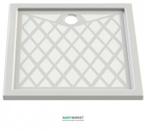 Душовий піддон Snail Пандора 90 білий 131А100