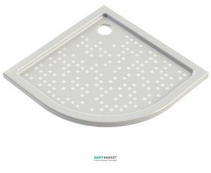 Душевой поддон Snail Жасмин 90 белый 136А100
