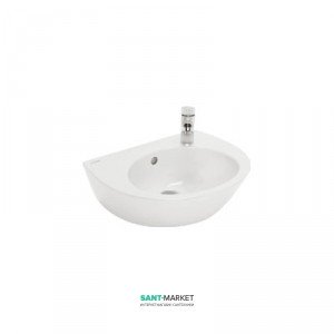 Раковина для ванной накладная Sanitana коллекция Pop белая PPLV1