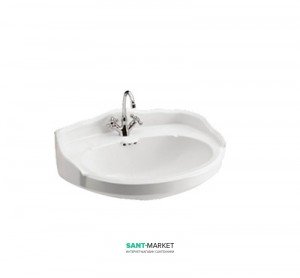 Раковина для ванної підвісна Sanitana колекція Grecia біла GRLV5