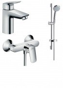 Набор смесителей для душа Hansgrohe Logis 71100000+71600000+27772000