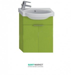 Тумба c раковиною Jika Tigo 41.5x16.5x53.5 підвісна H4551020211561