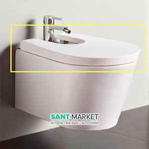 Кришка для біде Sanitana Glam Soft-Close GLTB4