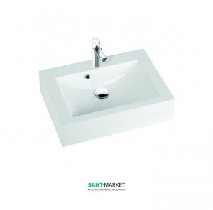 Раковина для ванної на тумбу Marmorin колекція Ceto біла 170 060 022 xx x