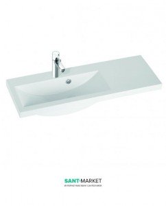 Раковина для ванної на тумбу Marmorin колекція Talia біла 270 090 722 xx x