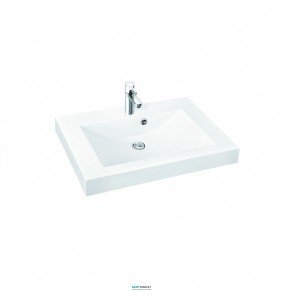 Раковина для ванної на тумбу Marmorin колекція Moira Bis біла 280 060 022 xx x