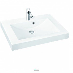 Раковина для ванної на тумбу Marmorin колекція Moira Bis біла 280 070 022 xx x