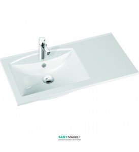 Раковина для ванной на тумбу Marmorin коллекция Larissa белая 300 090 722 xx x