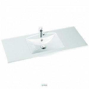 Раковина для ванной на тумбу Marmorin коллекция Larissa 120 белая 300 120 022 xx x