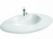 Раковина для ванної Marmorin Lavinia 89х51,5 см литий камінь білий 120 089 020 xx x